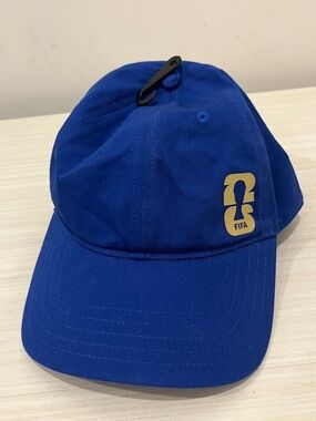 2026 FIFA WORLD CUP Exclusive Adidas FIFA Logo Cap NWT from SFO FIFA GAME